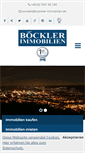 Mobile Screenshot of boeckler-immobilien.de