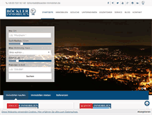 Tablet Screenshot of boeckler-immobilien.de